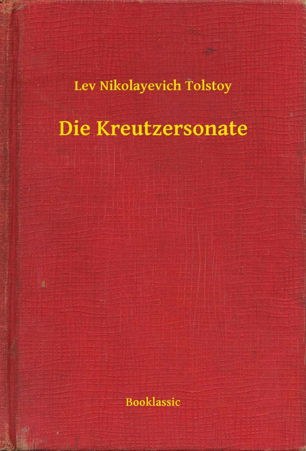 Big bigCover of Die Kreutzersonate