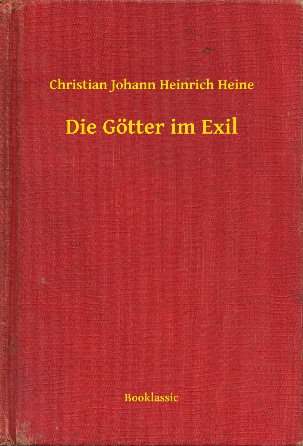 Big bigCover of Die Götter im Exil