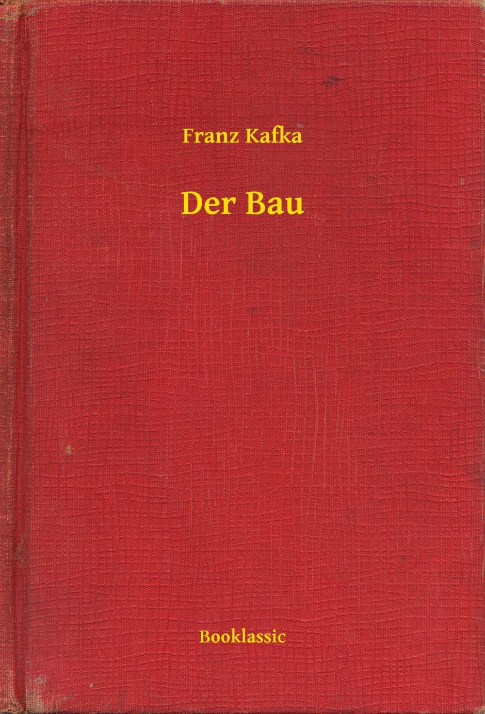 Big bigCover of Der Bau