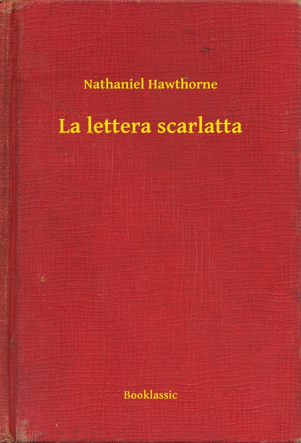 Big bigCover of La lettera scarlatta