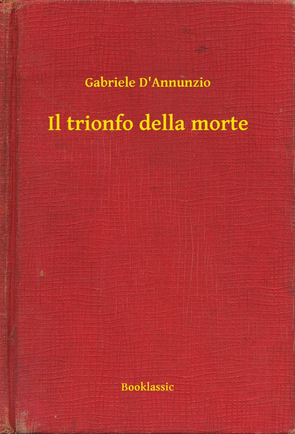 Big bigCover of Il trionfo della morte