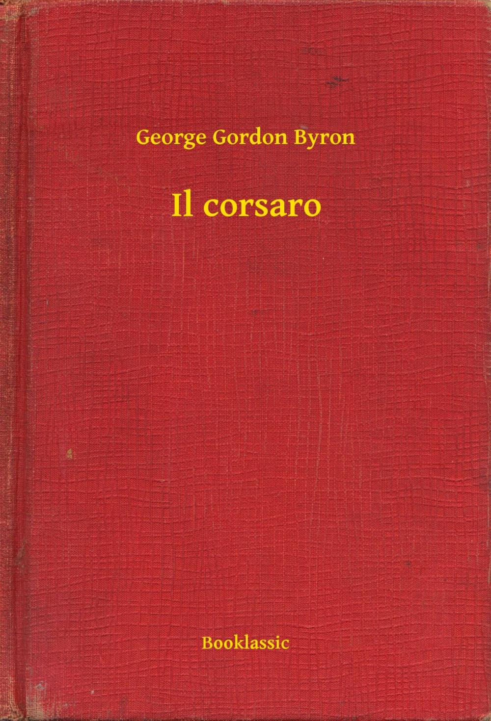 Big bigCover of Il corsaro