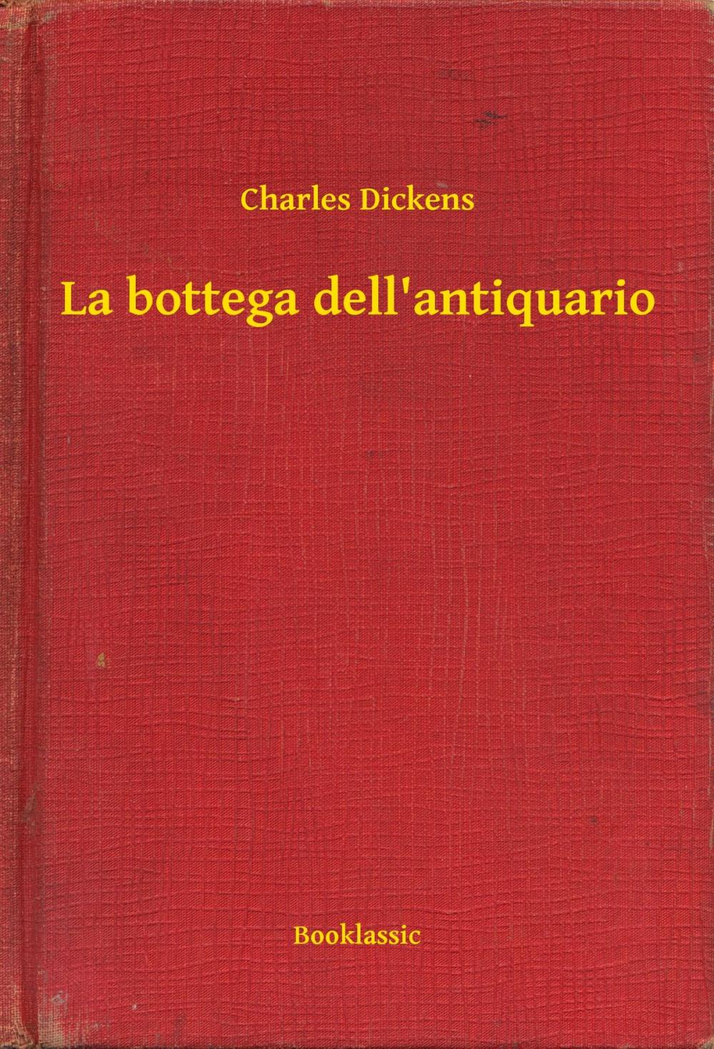 Big bigCover of La bottega dell'antiquario