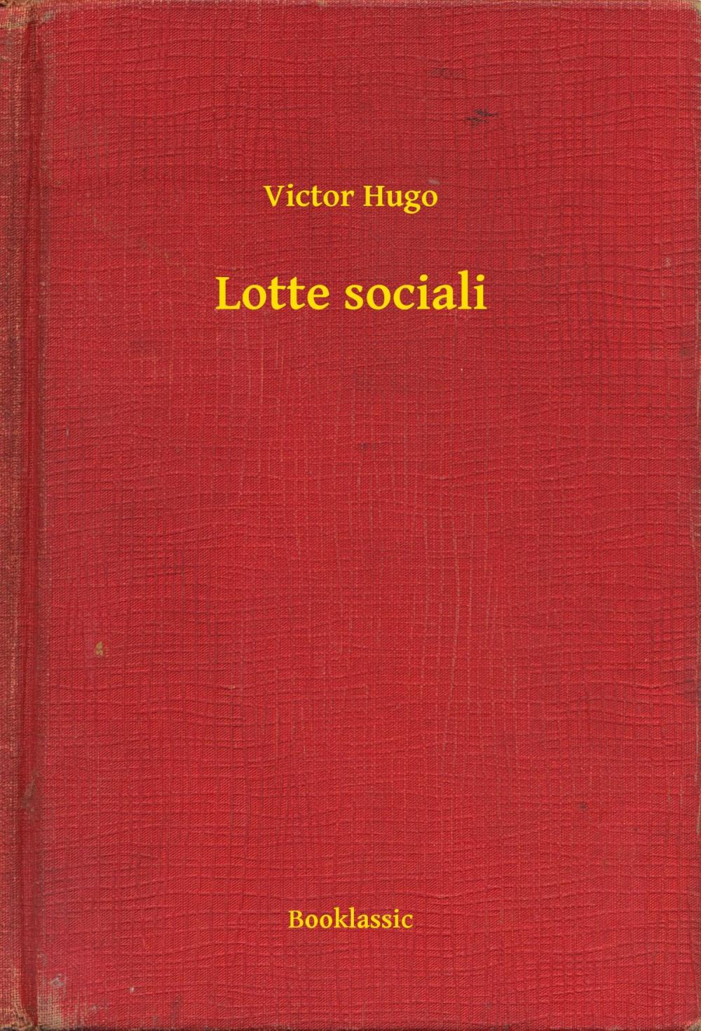 Big bigCover of Lotte sociali