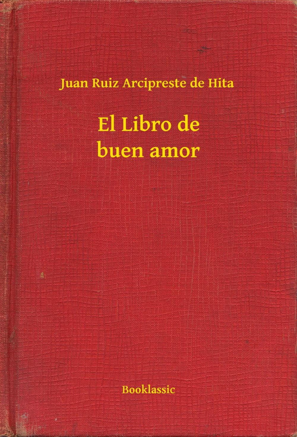 Big bigCover of El Libro de buen amor