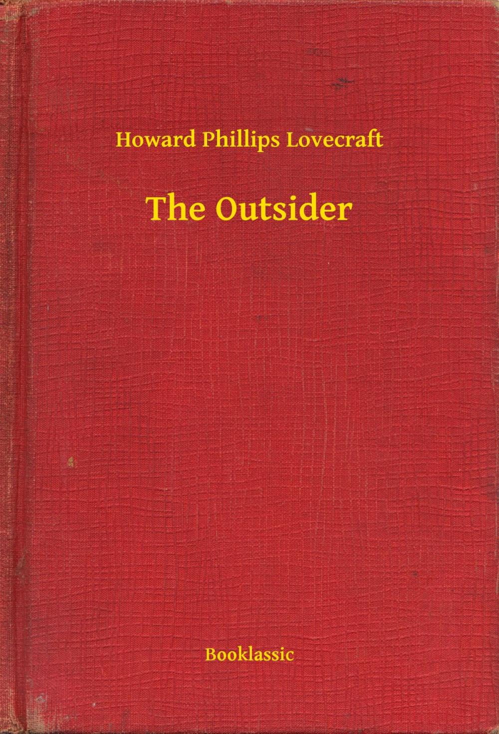 Big bigCover of The Outsider
