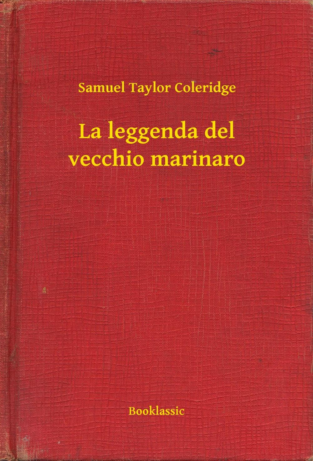 Big bigCover of La leggenda del vecchio marinaro