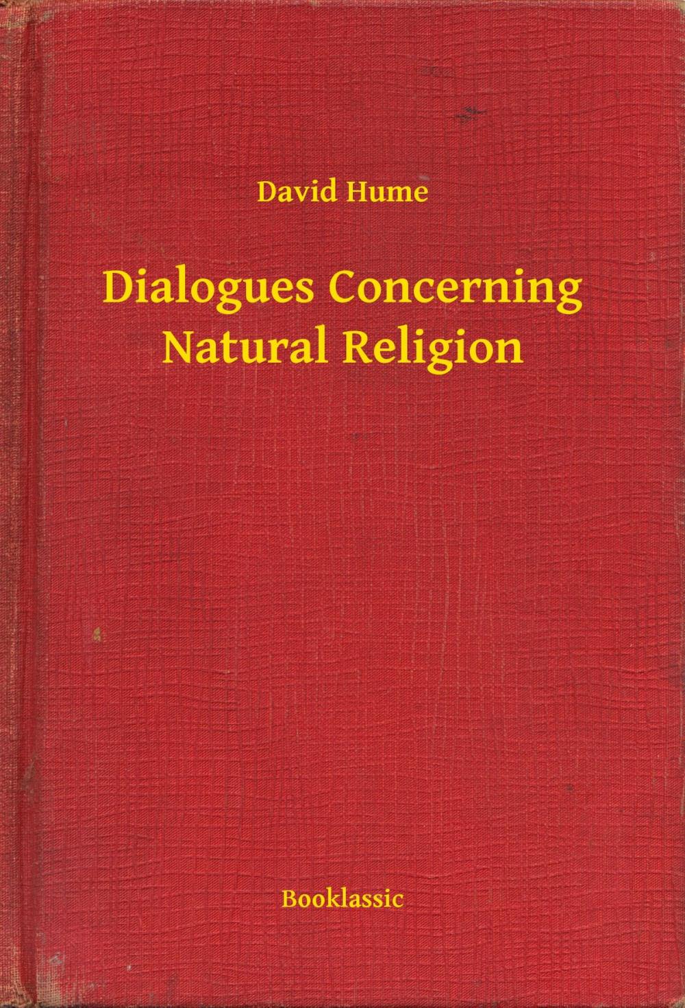 Big bigCover of Dialogues Concerning Natural Religion