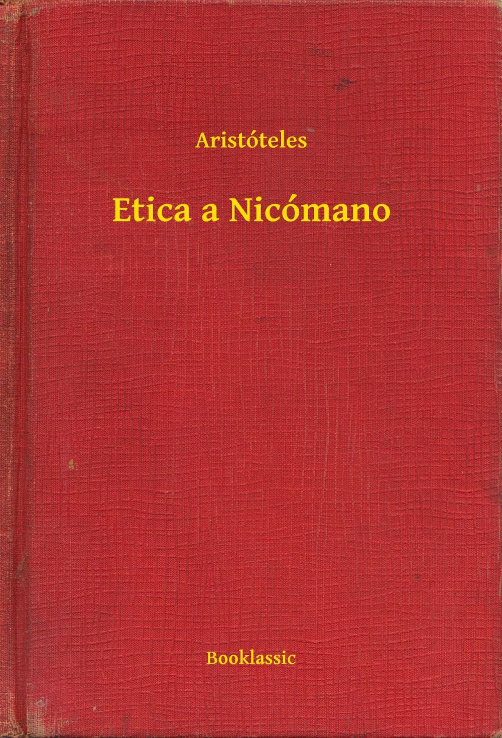 Big bigCover of Etica a Nicómano