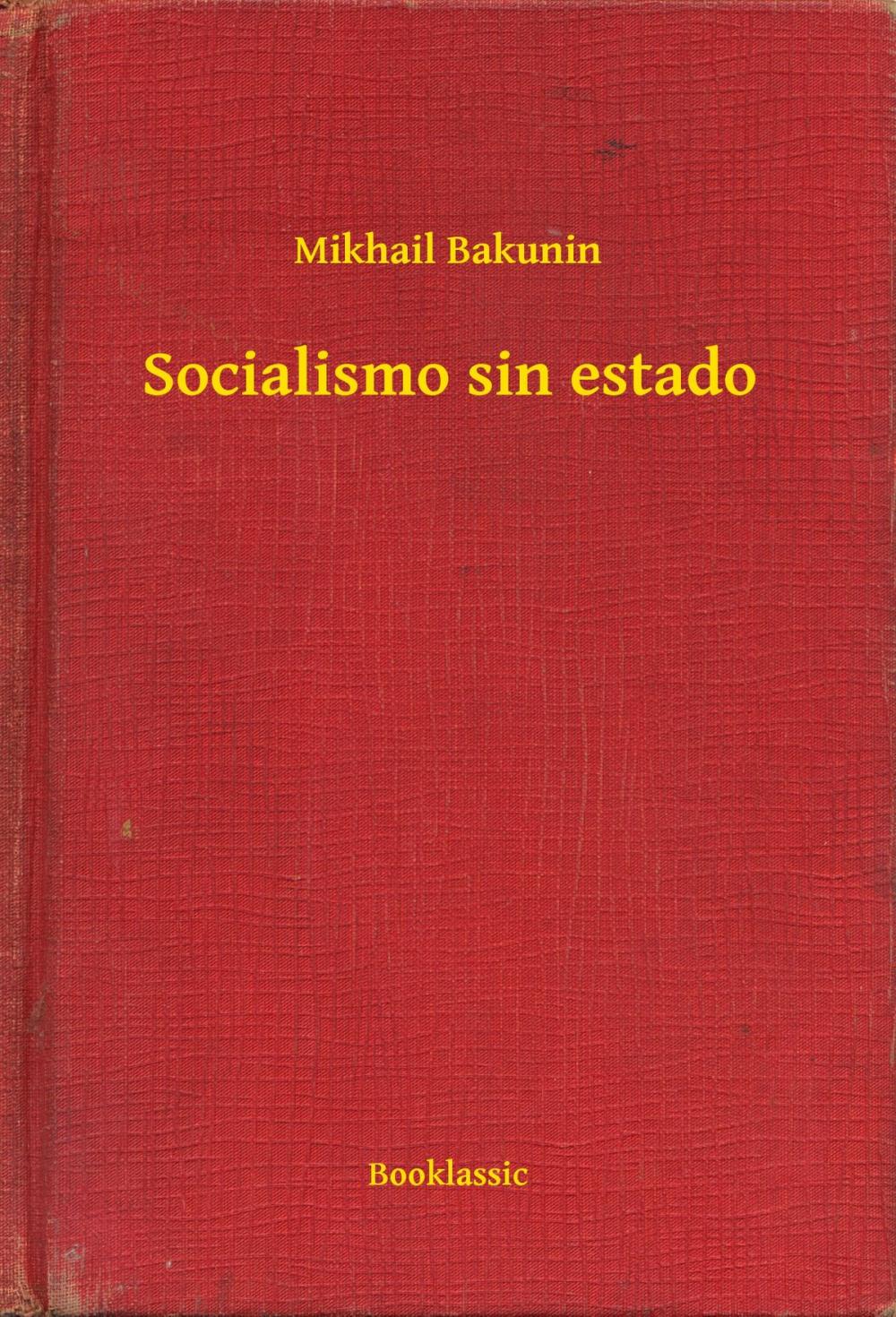 Big bigCover of Socialismo sin estado