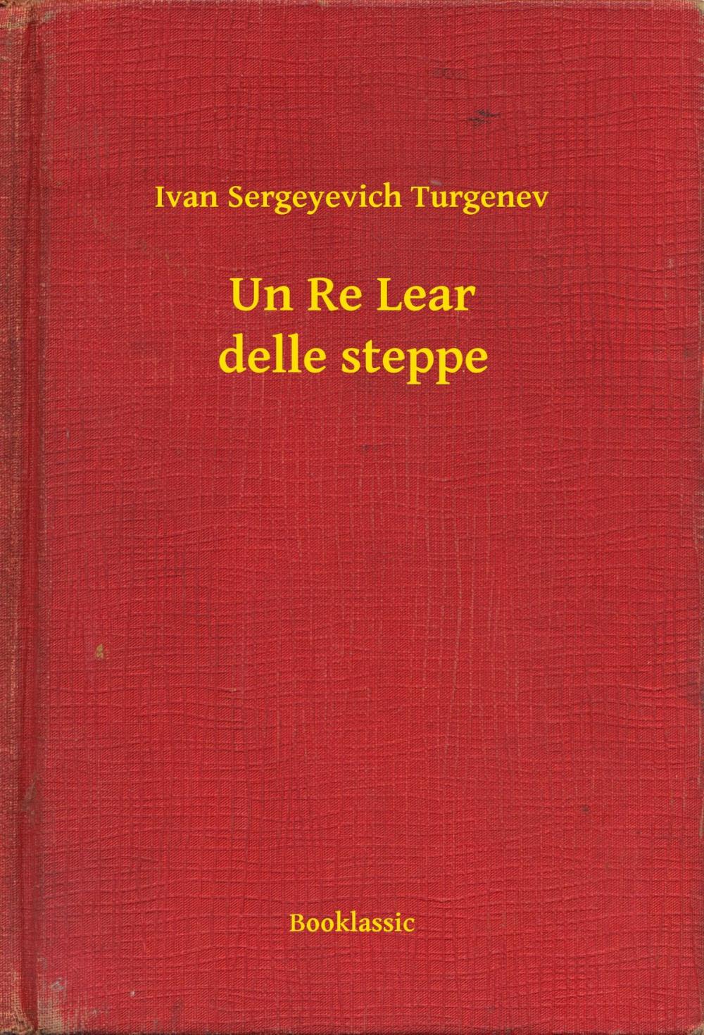 Big bigCover of Un Re Lear delle steppe