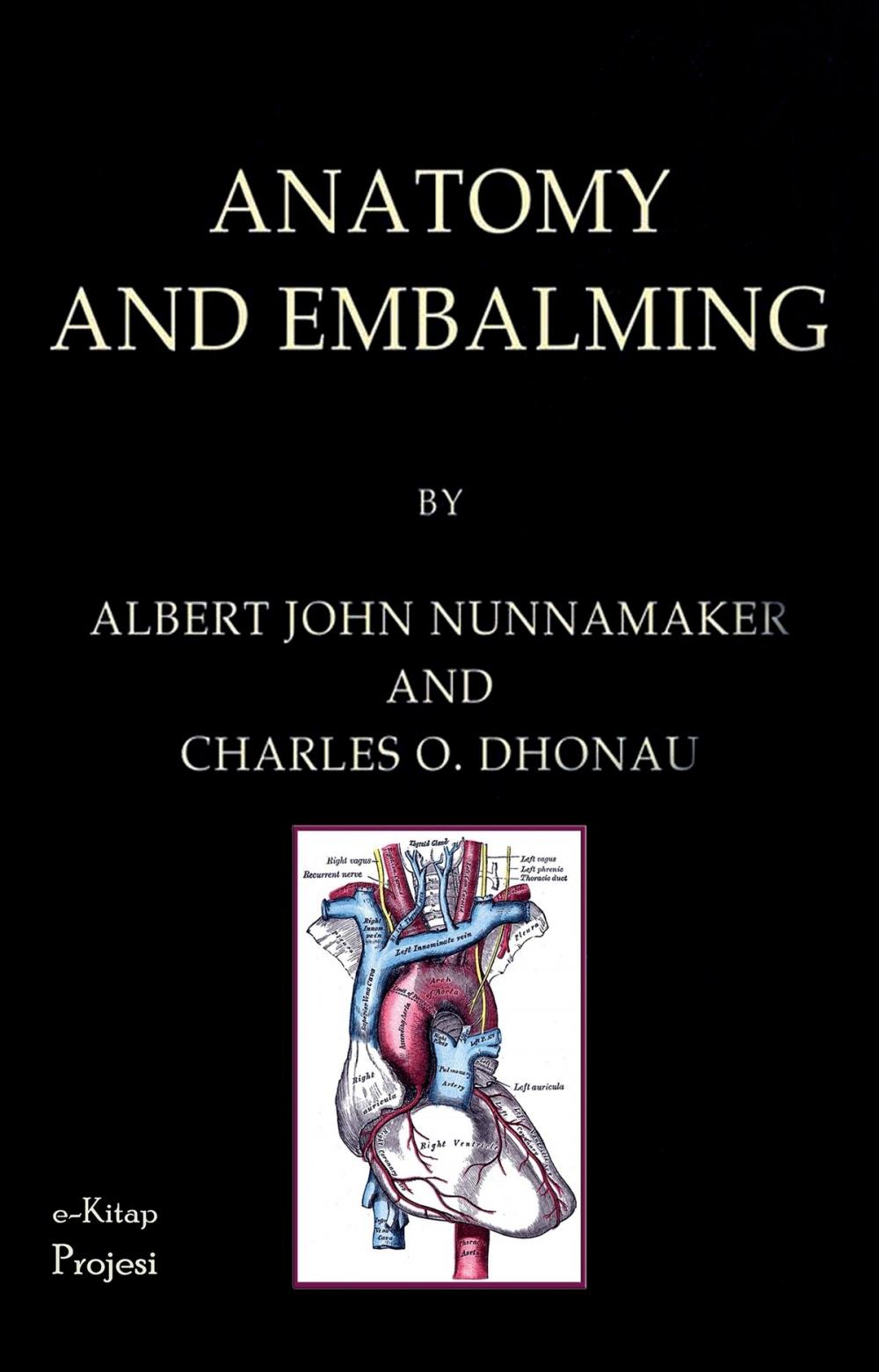 Big bigCover of Anatomy and Embalming