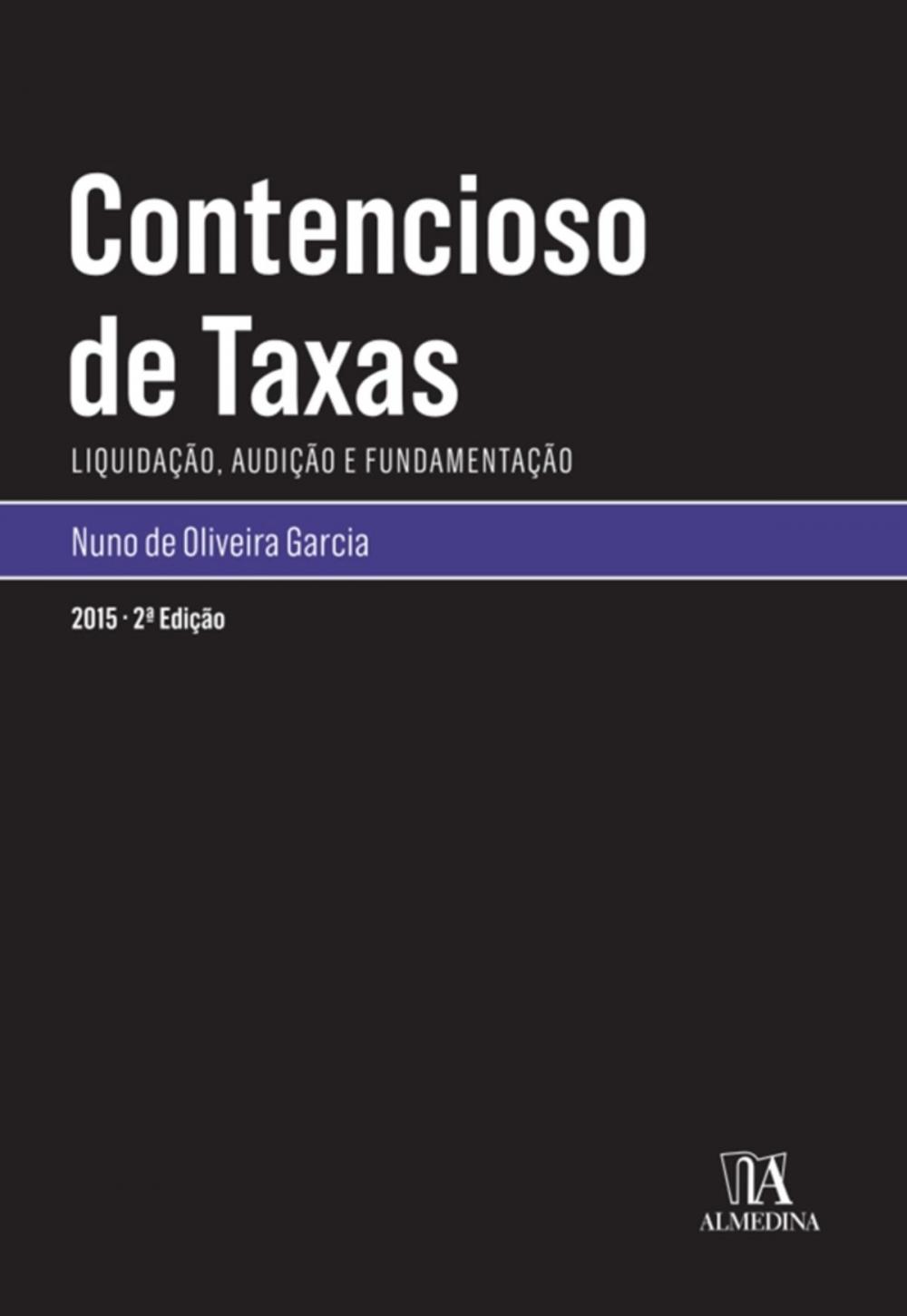 Big bigCover of Contencioso de Taxas - 2.ª Edição