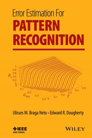 Cover of the book Error Estimation for Pattern Recognition by Gregory S. Nelson
