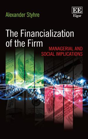 Cover of the book The Financialization of the Firm by Findlay, M., Wei, L.S.