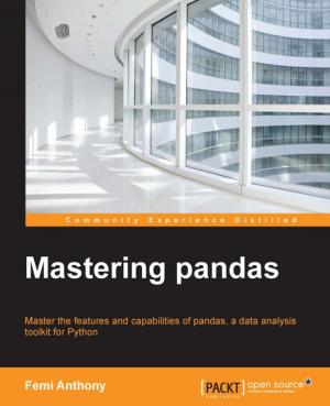 Cover of the book Mastering pandas by Jobinesh Purushothaman