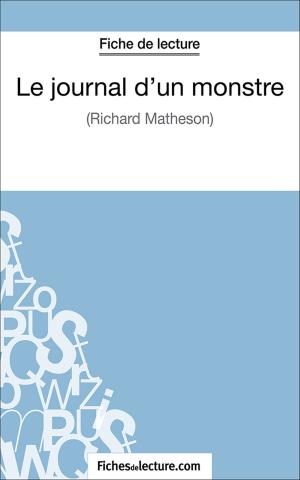 Cover of the book Le journal d'un monstre by Laurence Binon, fichesdelecture.com