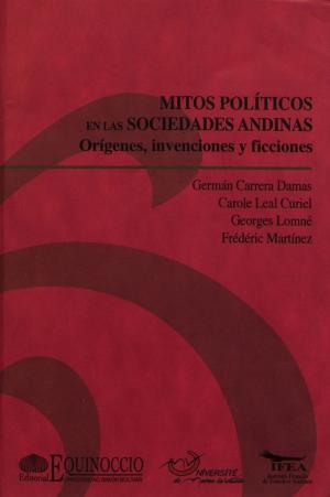 Book cover of Mitos políticos en las sociedades andinas