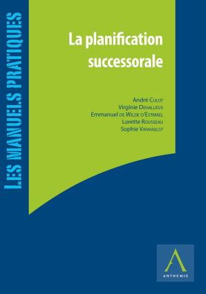 Cover of the book La planification successorale by France Lambinet (dir.), Collectif