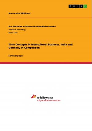 Cover of the book Time Concepts in Intercultural Business. India and Germany in Comparison by Ralf Klossek