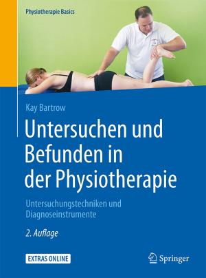Book cover of Untersuchen und Befunden in der Physiotherapie