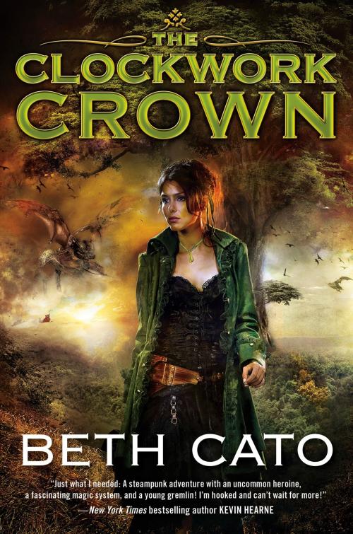 Cover of the book The Clockwork Crown by Beth Cato, Harper Voyager