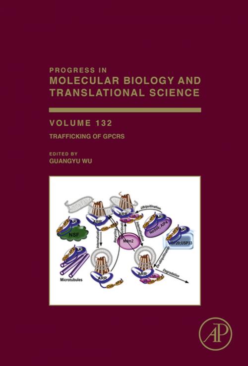 Cover of the book Trafficking of GPCRs by Guangyu Wu, Elsevier Science