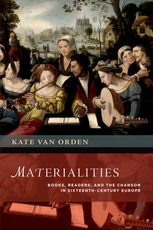 Cover of the book Materialities by Kate van Orden, Oxford University Press