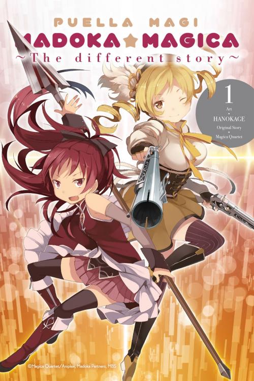 Cover of the book Puella Magi Madoka Magica: The Different Story, Vol. 1 by Magica Quartet, Hanokage, Yen Press