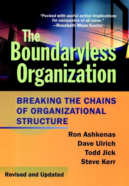 Cover of the book The Boundaryless Organization by Ron Ashkenas, Dave Ulrich, Todd Jick, Steve Kerr, Wiley