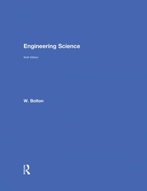 Cover of the book Engineering Science, 6th ed by W. Bolton, CRC Press