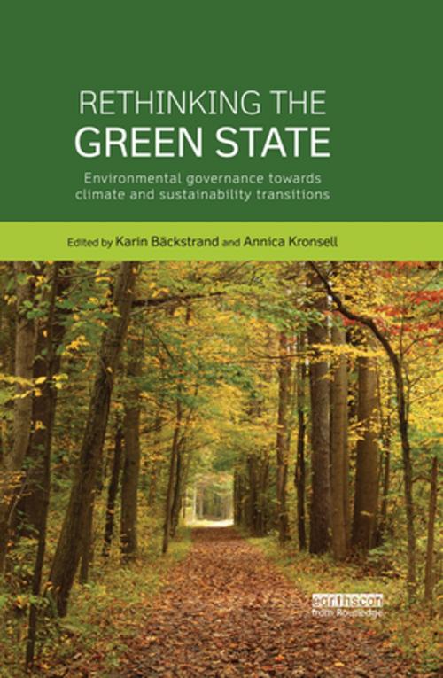 Cover of the book Rethinking the Green State by , Taylor and Francis