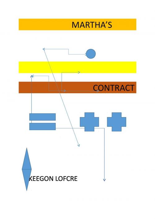 Cover of the book Martha's Contract by Keegan Lofcre, BookBaby