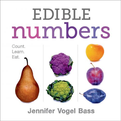 Cover of the book Edible Numbers by Jennifer Vogel Bass, Roaring Brook Press