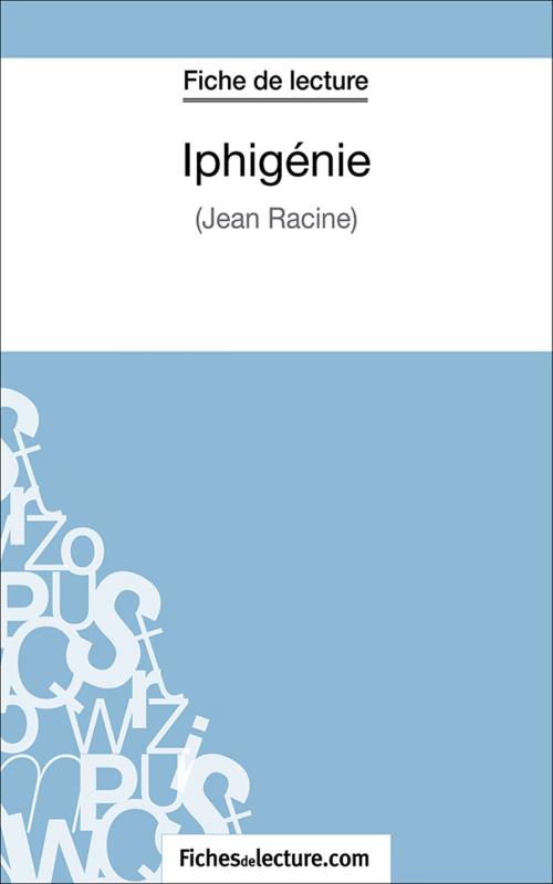 Cover of the book Iphigénie by Vanessa Grosjean, fichesdelecture.com, FichesDeLecture.com