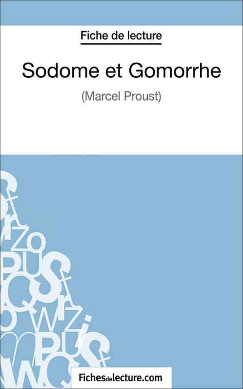 Cover of the book Sodome et Gomorrhe by Sophie Lecomte, fichesdelecture.com, FichesDeLecture.com