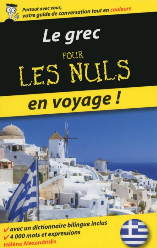 Cover of the book Le grec pour les Nuls en voyage by Hélène ALEXANDRIDIS, edi8