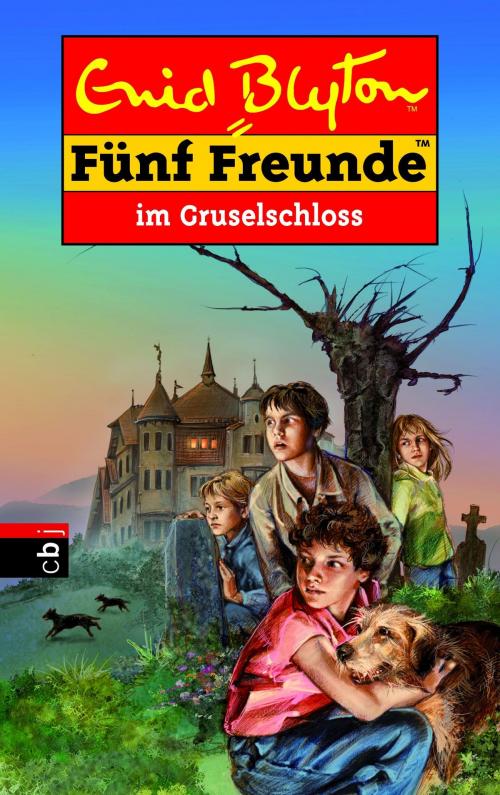 Cover of the book Fünf Freunde im Gruselschloss by Enid Blyton, cbj