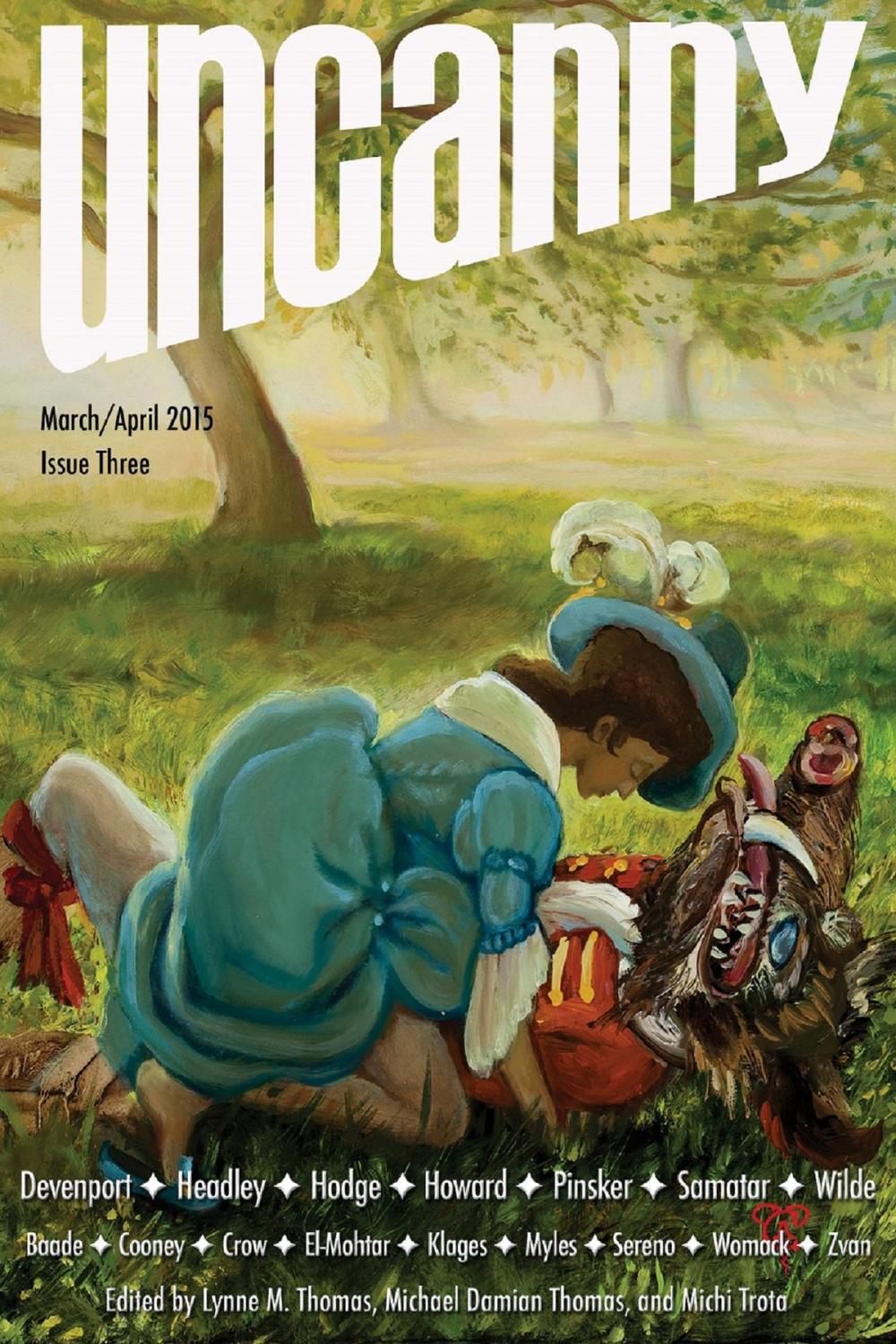 Big bigCover of Uncanny Magazine Issue 3