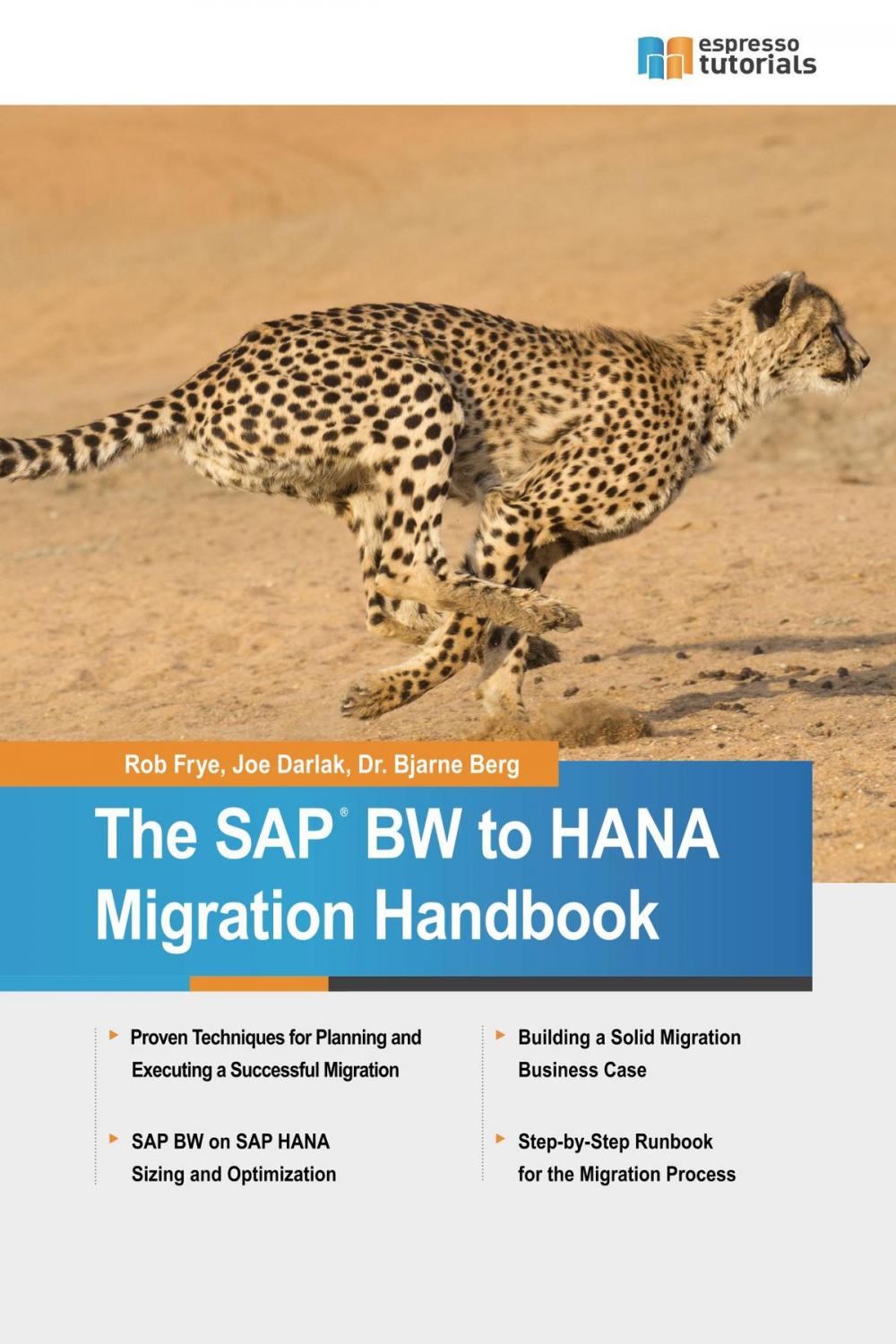 Big bigCover of The SAP BW to HANA Migration Handbook