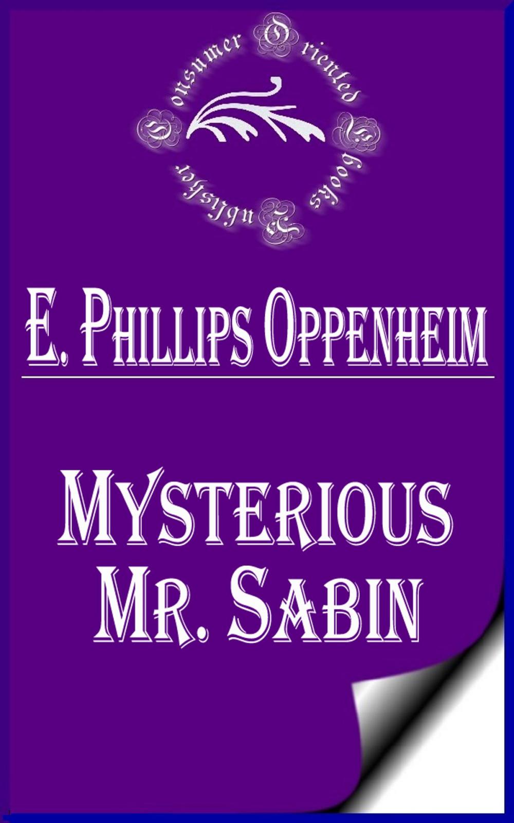 Big bigCover of Mysterious Mr. Sabin