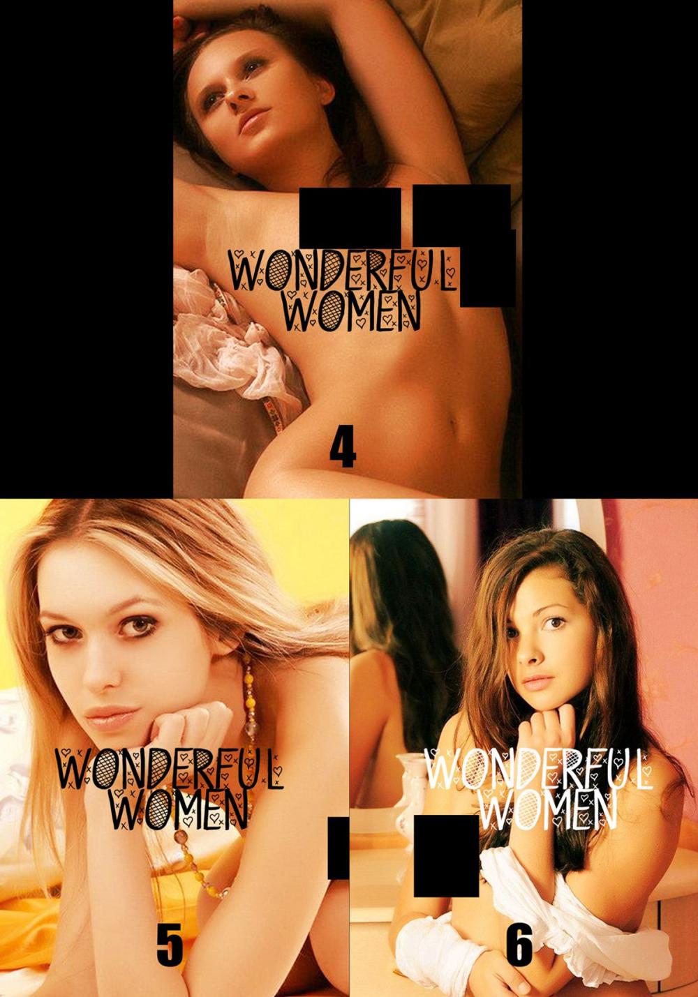 Big bigCover of Wonderful Women Collected Edition 2- A sexy photo book - Volumes 4 to 6