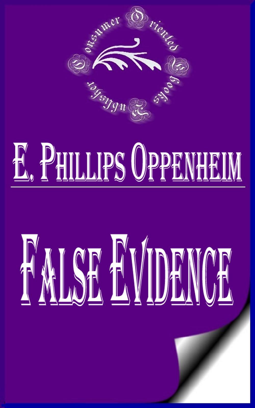 Big bigCover of False Evidence