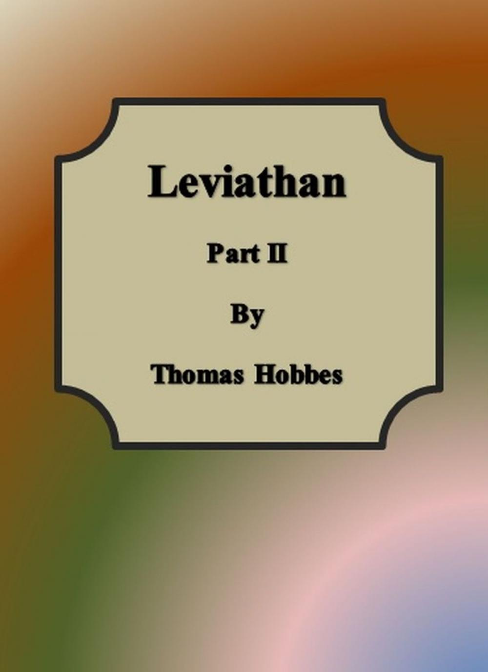 Big bigCover of Leviathan: PART II