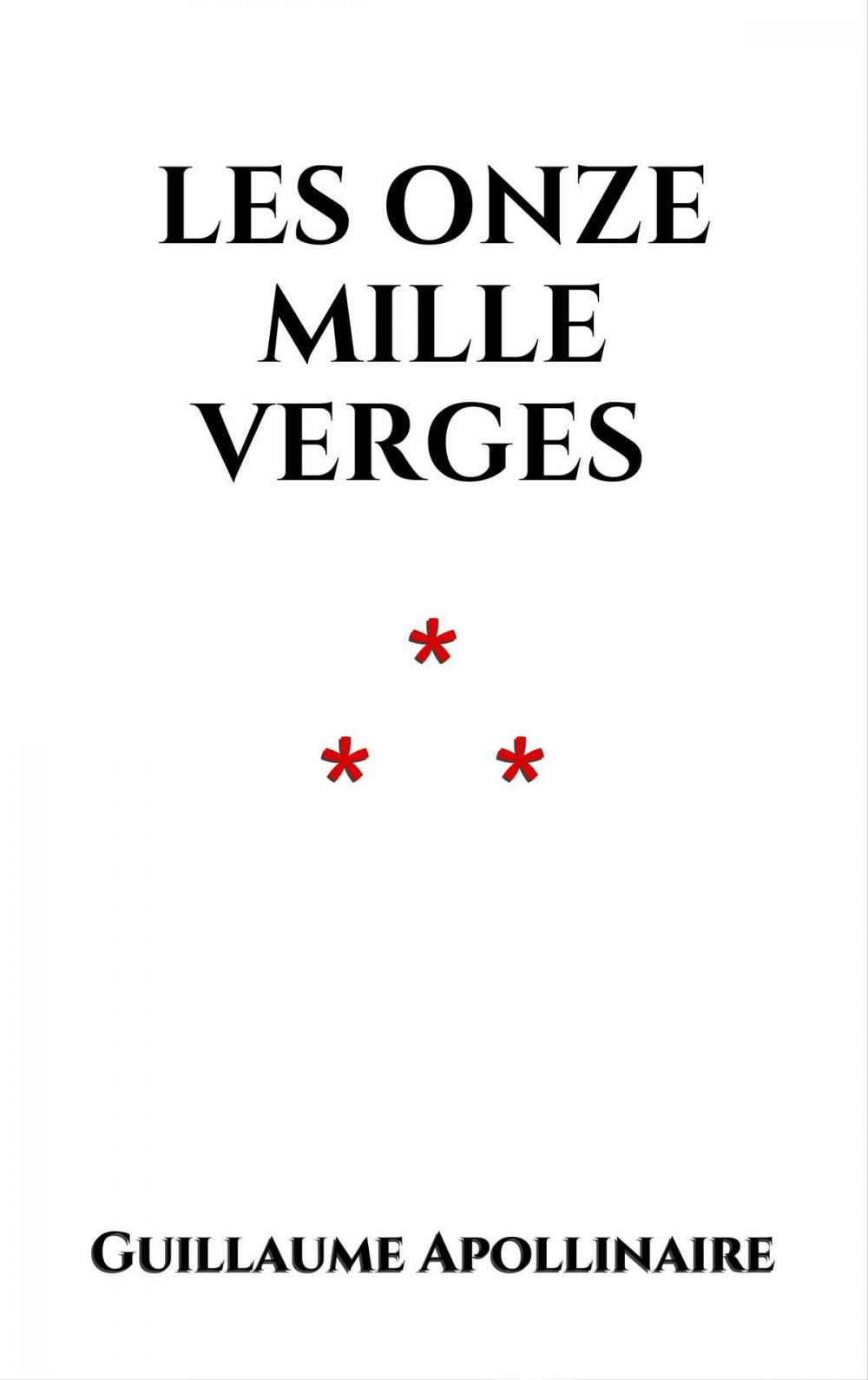 Big bigCover of Les Onze Mille Verges