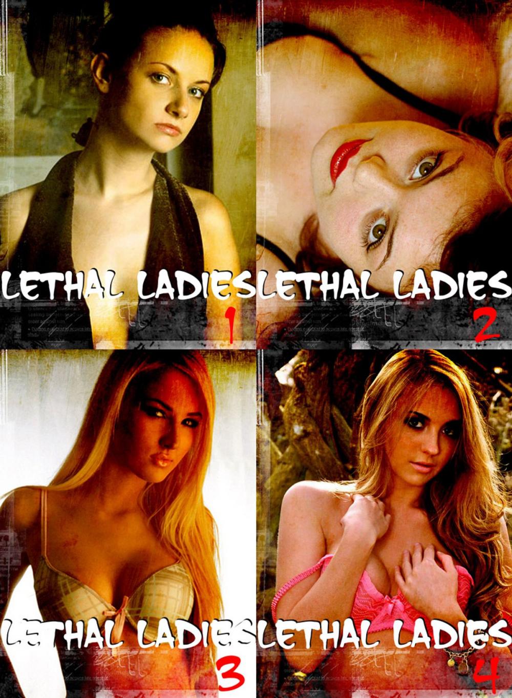 Big bigCover of Lethal Ladies Collected Edition 1 - A sexy photo book - Volumes 1-4