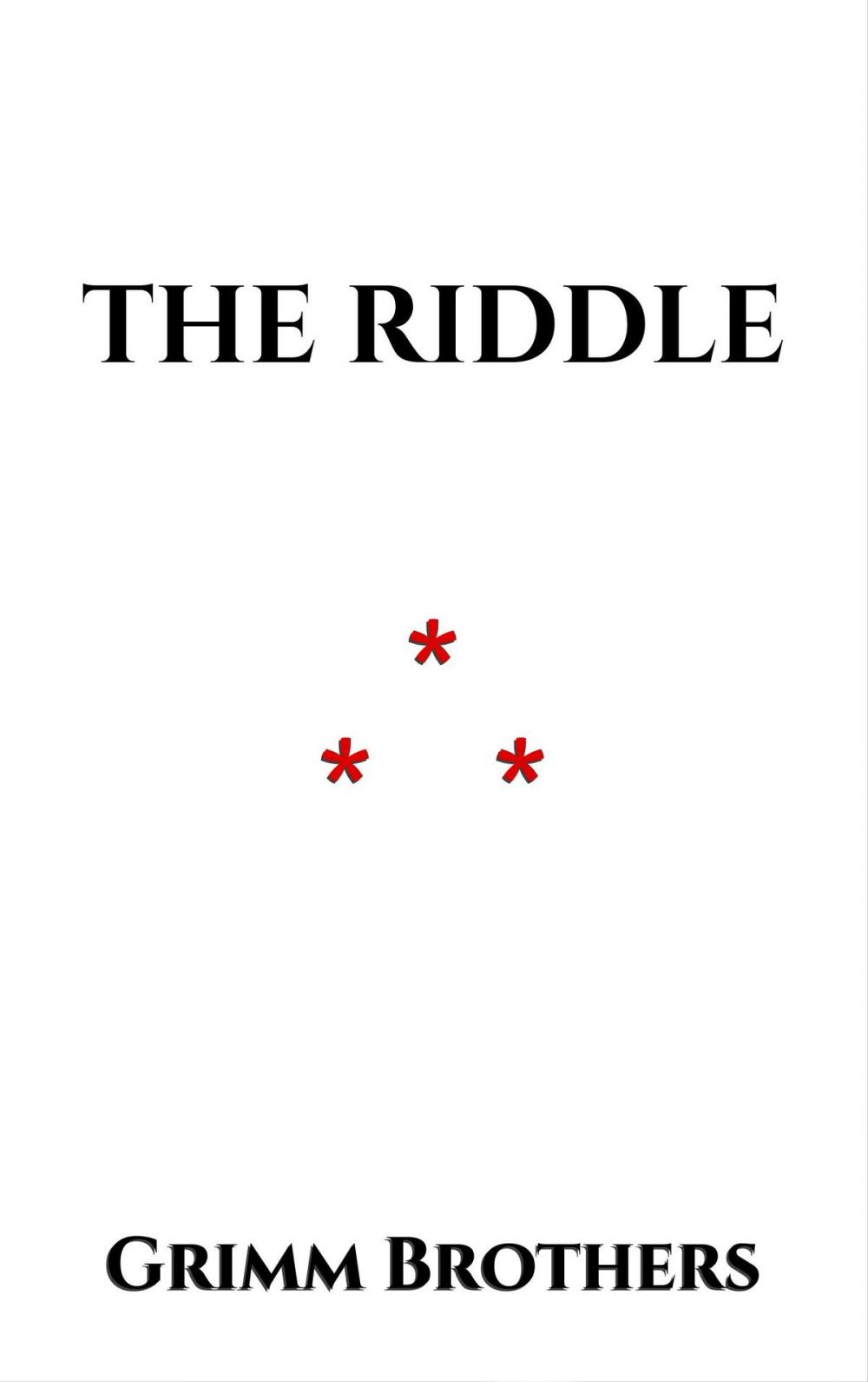 Big bigCover of The Riddle