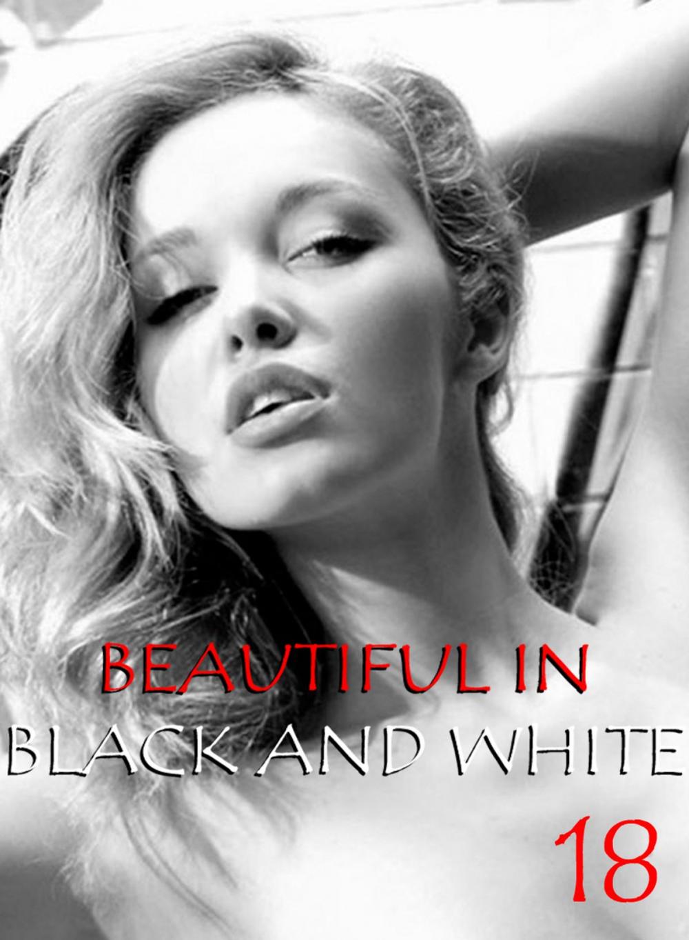 Big bigCover of Beautiful in Black and White Volume 18 - An erotic photo book