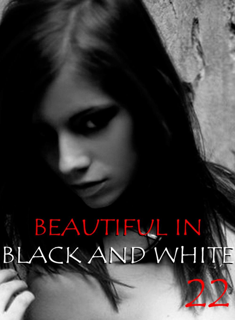 Big bigCover of Beautiful in Black and White Volume 22 - An erotic photo book