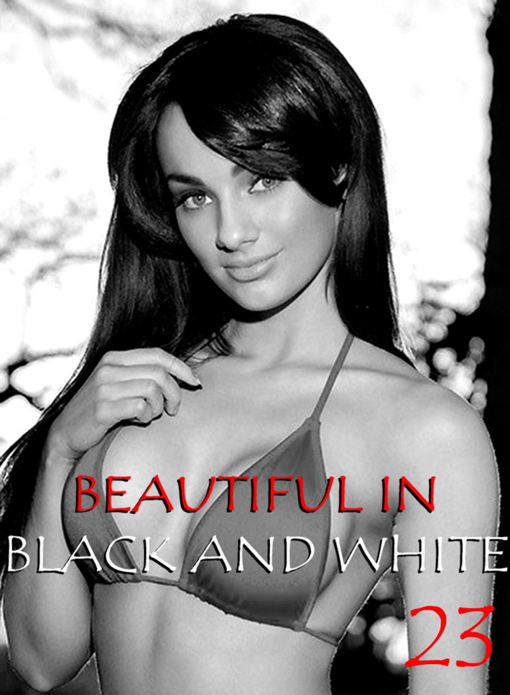 Big bigCover of Beautiful in Black and White Volume 23 - An erotic photo book